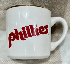 Vintage Philadelphia Phillies 1980 World Series Champions Coffee Mug Tea Cups - Picture 1 of 4