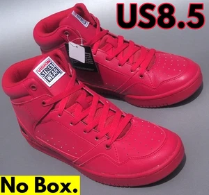 VISION STREET WEAR HI-TOP Red VSW-5311 US8.5 26.5cm Men's sneakers New【NO BOX】 - Picture 1 of 10