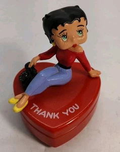 Vintage Betty Boop mit Telefon Schmuck Schmuckkästchen 1988 Bully West Germany  - Bild 1 von 10