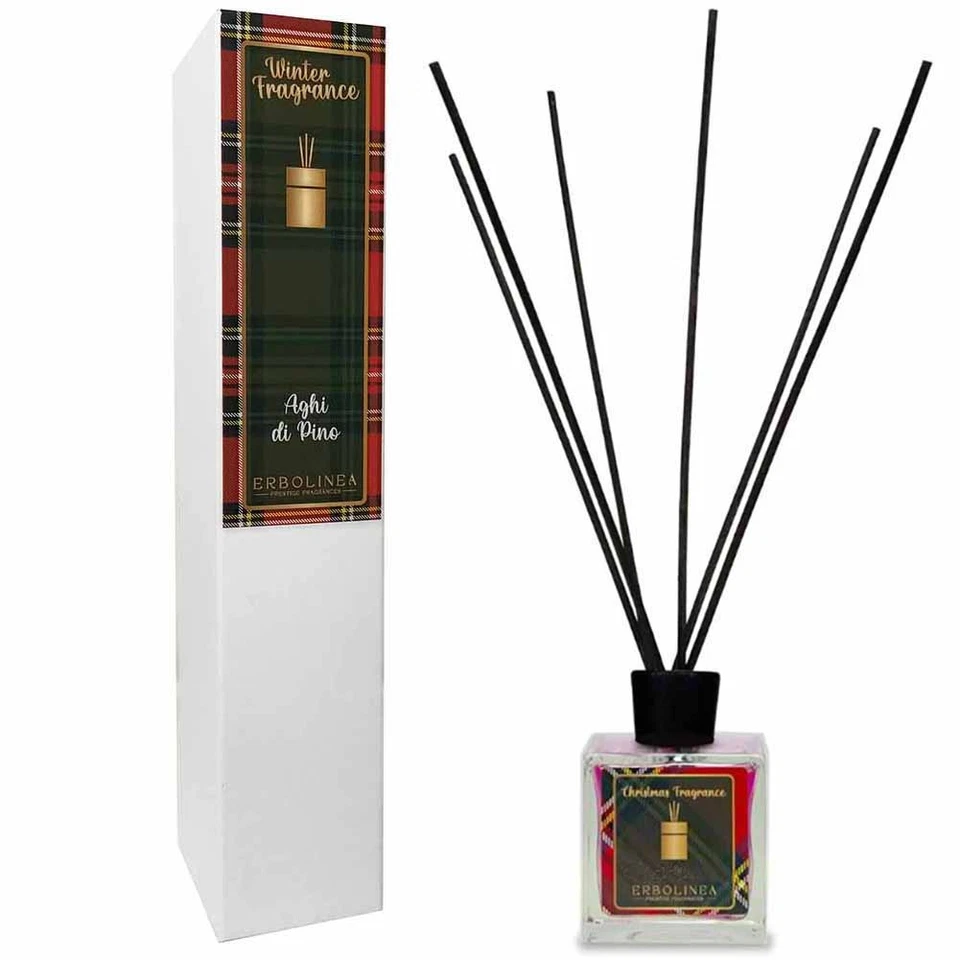 Diffusore a bastoncino Aghi di pino 100ml Erbolinea - Immagine 1 di 1