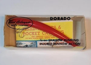 Fred Arbogast Dorado 3/8 Oz. Shallow Running Injured Minnow Vintage Angelköder - Bild 1 von 8