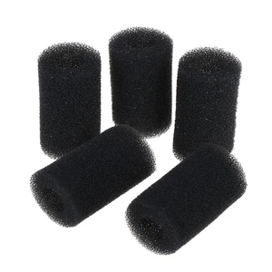 5x Sponge Aquarium Filter Protector Cover For Fish Tank Inlet Pond Black Foam< - Picture 1 of 12