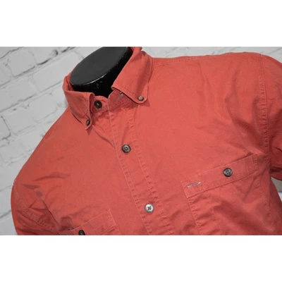 The Territory Ahead Dress Shirt Mens Size Large Reddish Pink Cotton  - Image 1 of 4