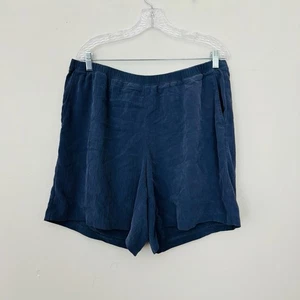 Pantalones cortos Pure Jill Sand Washed azul marino para mujer talla XL - Imagen 1 de 8