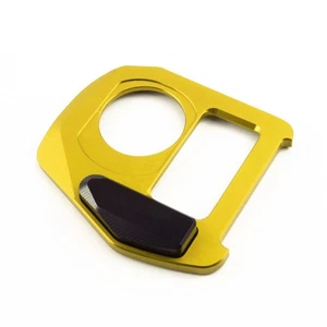 Protector de tapa de cubierta de botón de puerta interruptor de bloqueo de encendido dorado para Honda ADV160 - Imagen 1 de 4