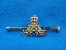 Vintage 'Royal Artillery' Regiment Brooch/Badge Gilt & Enamel VGC