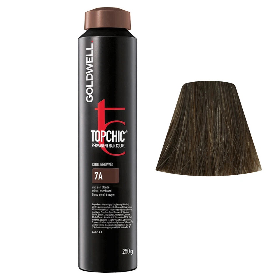 Goldwell Topchic 1 x 250gr Tinta per Capelli Biondo Scuro in Bombola - Immagine 1 di 1