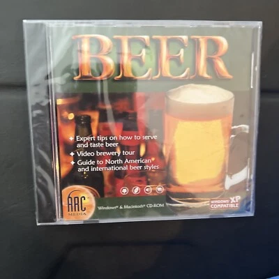 - Guide To the Amazing World Of Beer- CD ROM- Windows XP Compatible - Image 1 of 2