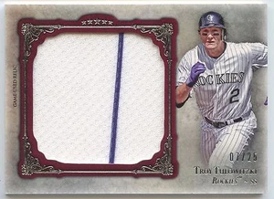 Troy Tulowitzki 2013 Topps Fünf Sterne 2 Farben großer Patch Trikot #7/25! Rockies - Bild 1 von 1