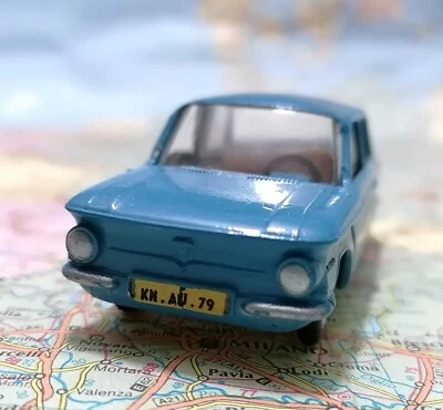 NSU Prinz IV  - Vintage Scala 1/43 , Solido 127 Made in France 1963 - Immagine 1 di 4