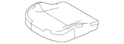 Funda Cojín Asiento Original Ford Taurus 2010-2012 Lado Pasajero BG1Z-5462900-GB Foto 1 de 2