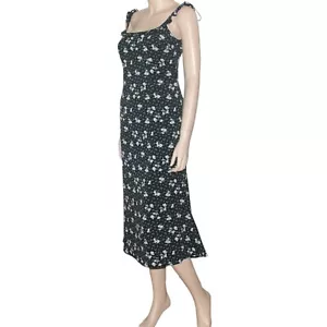 Love + Harmony Sleeveless Square Neck Dress floral Ruffles NWT - Picture 1 of 7