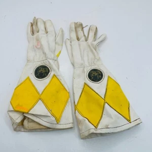 Guantes Saban Mighty Morphin Power Rangers 1994 amarillo Ranger *sin sonido* - Imagen 1 de 12