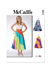 McCall's SEWING PATTERN M8510 Misses' Circular Skirts Sizes 8-16 Or 18-26 - Picture 1 of 7