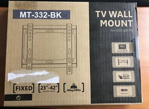 Fixed TV Wall mount 12-42 in. VESA 75/100/200 40KG/88LBS - Bild 1 von 3