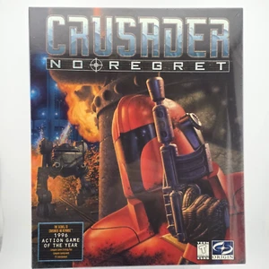 Crusader: No Regret, 1996, Big Box, New & Sealed - Picture 1 of 9