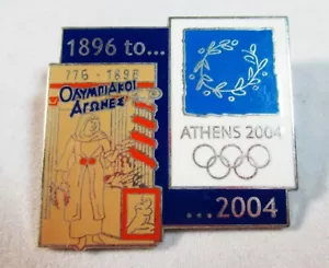 08 Solapa #102 De colección Juegos Olímpicos de Atenas 2004 Sombrero Abrigo Solapa Alfiler - Imagen 1 de 2