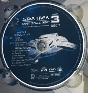 Star Trek Deep Space Nine: Season Three - Replacement DVD Disc #7 DS9 - Picture 1 of 1
