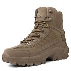 New Men Ankle Boot Lace Up Booties Outdoor Walking Footwear Shoes Plus Size 46