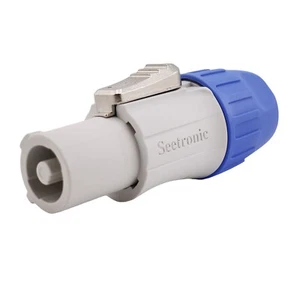 Seetronic Steckverbinder SAC3FCB Buchse, weiß, abschließbar, 3pin, AC, Power-Out, Innen - Bild 1 von 6