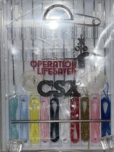Vtg CSX Railroad Operation Life Sa ver Travel Sewing Kit Sealed Rare Mint - Picture 1 of 3
