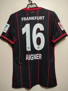 Eintracht Frankfurt 2015 2016 Home Shirt Match Worn Aigner 16 Nike Soccer Jersey - Picture 1 of 15