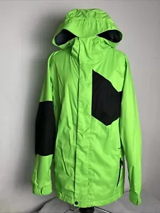 Volcom Stone Block Snowboard Jacket, Size S/P Electric Green # G0651404 - Picture 1 of 16