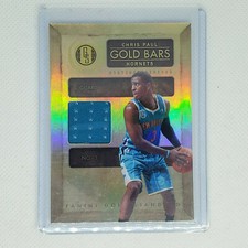 2010-11 Gold Standard #13 Chris Paul Gold Bars Relic Card /199