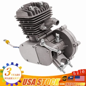 Juego Completo Bicicleta 80cc Motorizada 2 Tiempos Gasolina Motor Motor Kit - Imagen 1 de 16
