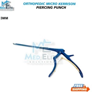 Orthopedic Micro Kerrison Piercing Punch 3mm Kerrison Bone Punch 10 inch 25cm - Picture 1 of 3