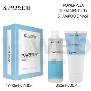 Selective Professional Powerplex Kit Treatment + Shampoo e Maschera Capelli - Foto 1 di 3