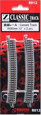 ROKUHAN Z Gauge R012 CLASSIC TRACK Curved Track R490mm 13??  2 pcs / Railroad - Image 1 of 2