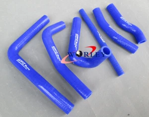 FOR Honda CR250 CR250R CR 250 R 2-stroke 2000 2001 00 01 silicone hose blue - Picture 1 of 6
