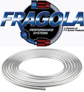 Fragola 890004 1/4" X .035 Wall Aluminum Tubing Roll - 25 Feet IMCA USRA NHRA - Picture 1 of 1