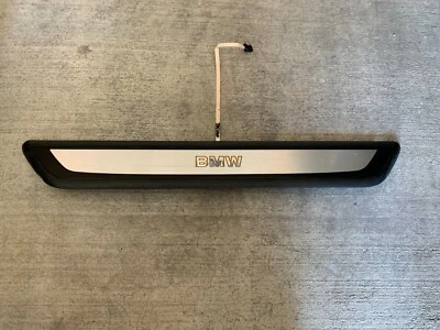 09-15 BMW 750i 750Li | Placa de rasguño escalón alféizar delantero derecho I OEM | 51477190969 Foto 1 de 4
