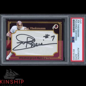 Joe Theismann signed Custom Trading Card PSA DNA Slabbed Redskins Auto C2551 - Picture 1 of 3