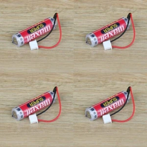 4Pcs  ER6C AA 3.6V 1800mAh PLC Battery for Mitsubishi FX F2-40BL + Plug - Picture 1 of 6