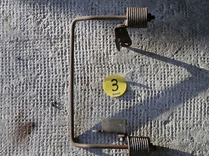 OEM original paint barnfresh Harley Buddy Seat Springs Yoke Panhead Duo Glide - Picture 1 of 7