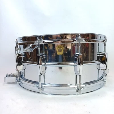 Ludwig 6,5 x 14 «1964 #9268 сверхчувствительный #411 малый барабан COB латунные ободы красный войлок - Изображение 1 из 4
