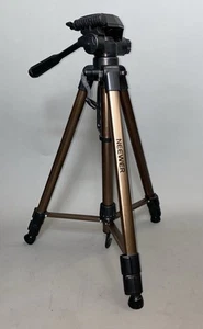 Neewer Telescopic, Free Lock, Pan/Tilt Camera Tripod. Bronze Colour Max H: 130cm - Picture 1 of 12