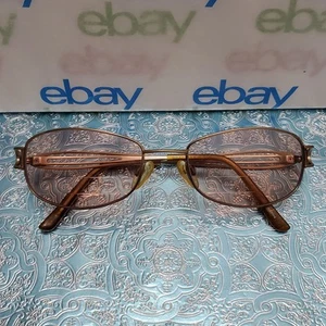 CHARMANT CH12076 B~ TITANIUM Gold 52□18 135 Unisex Full Rim Eyeglasses Frames - Picture 1 of 24
