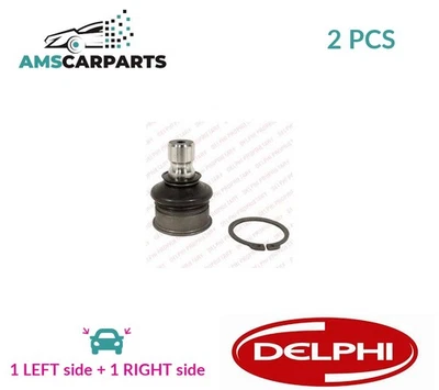 SUSPENSION BALL JOINT PAIR FRONT LOWER TC2431 DELPHI 2PCS NEW OE REPLACEMENT - Image 1 of 4