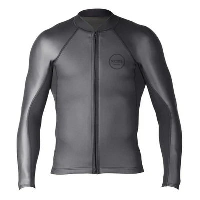 Chaqueta XCEL Para Hombre 2/1MM Eje Piel de Tiburón Manga Larga Cremallera Frontal Talla S Foto 1 de 4