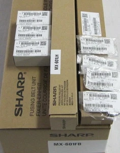 OEM SHARP MX601FB, MX601LH Fusing Belt Kit + Press Roller with Bearings - Photo 1/8