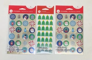 3 paquetes de pegatinas navideñas American Greetings - Imagen 1 de 3