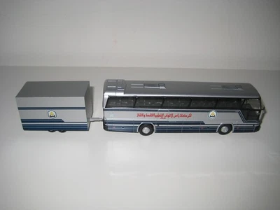 Rietze H0 80080 - Autobús Neoplan Cityliner árabe con remolque para bicicletas - Imagen 1 de 4