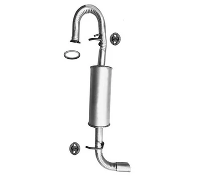 Tubo trasero silenciador con juntas para 2011-2016 Scion Tc REF# 17430-36100 Foto 1 de 4