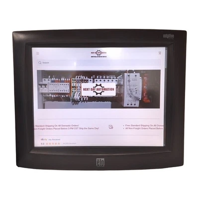 Elo ET1525L-7UWC-1 Touchscreen Monitor 15in TFT LCD 1024x768 VESA 75, 100-240VAC - Image 1 of 4