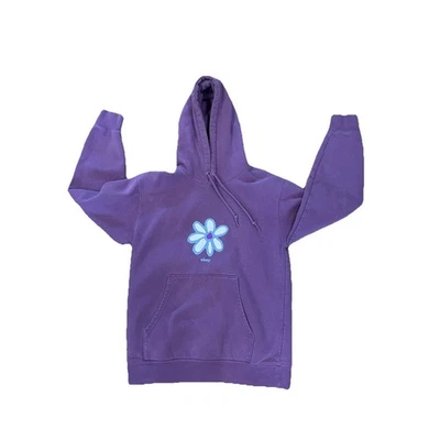 Obey Heavy Weight Purple Casual Pullover Hoodie. Women’s Size Small Front Pocket - Image 1 of 4
