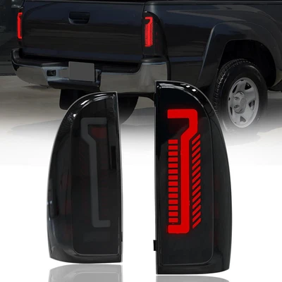 LED Rear Tail Lights wt Starting Animated For 2005-2015 Toyota Tacoma Sequential - Image 1 of 4